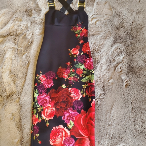 TED Baker London Bodycon midi dress TB size 0 - Picture 9 of 11